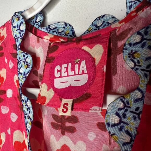 Celia B Paradise Mini Dress Size Small - Picture 7 of 8